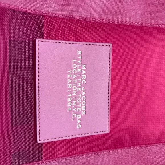 Marc Jacobs Pink Mesh Tote Bag - Picture 7 of 7